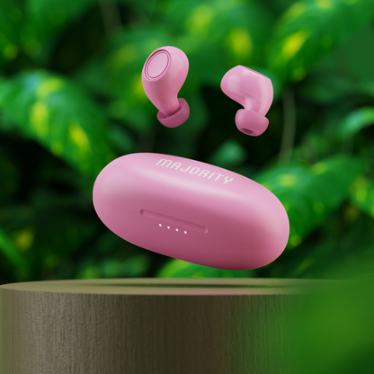 Majority Tru Bio TWS Earphones - Pink