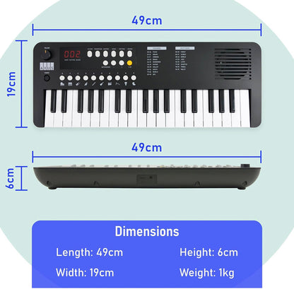 Axus Mini Keyboard 37 Key Keyboard - Black