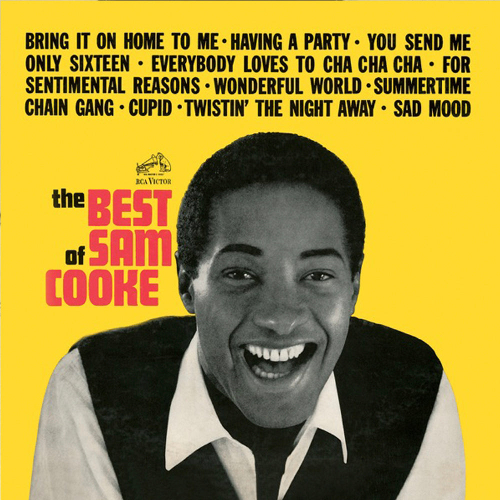 Sam Cooke The Best Of Sam Cooke Vinyl Album & Crosley Record Storage Display Stand