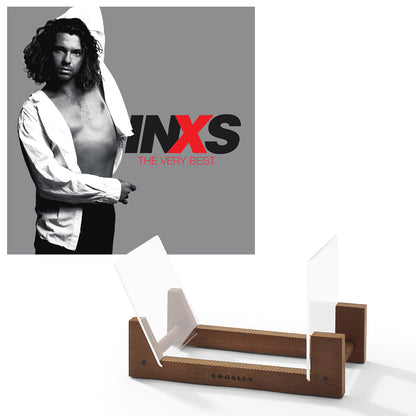 Inxs The Very Best - Double Vinyl Album & Crosley Record Storage Display Stand