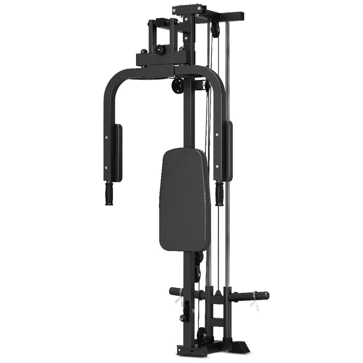 CORTEX SM-25 6-In-1 Power Rack with Smith & Cable Machine + BN-9 Bench + Ultimate Olympic Bumper Weight Plate & Barbell Package