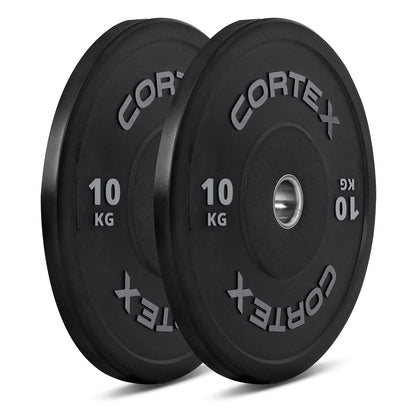 CORTEX SR3 Squat Rack with 100kg Olympic Bumper Weight, Bar and Bench Set