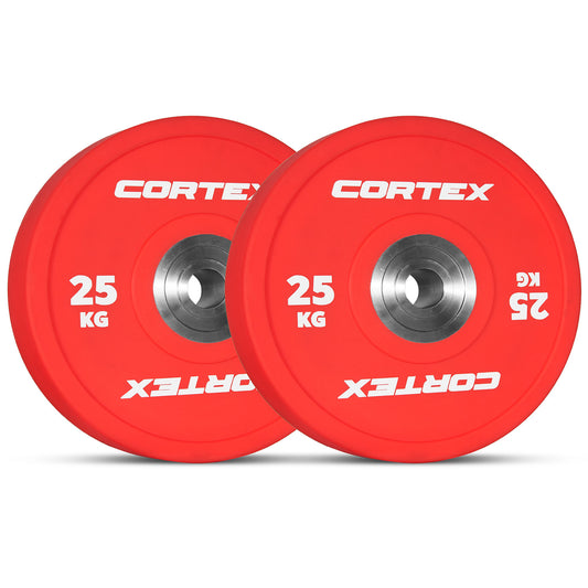 CORTEX 25kg Competition Bumper Plates (Pair)