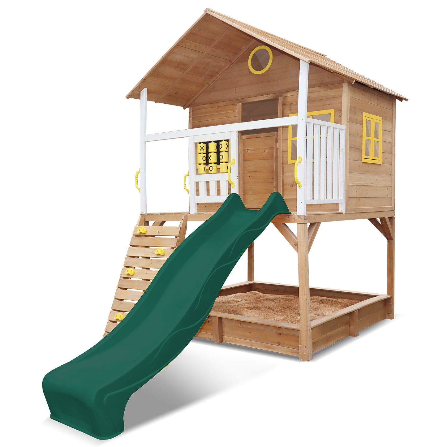 Lifespan Kids Warrigal Cubby House - Green Slide