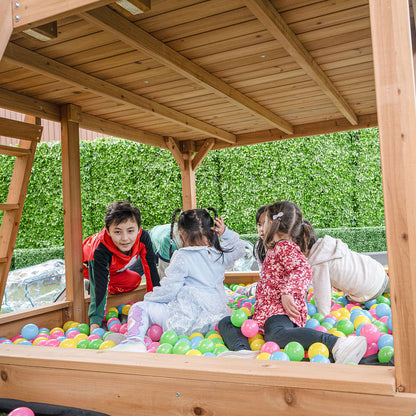 Lifespan Kids Warrigal Cubby House with 2.2m Slide (Green)