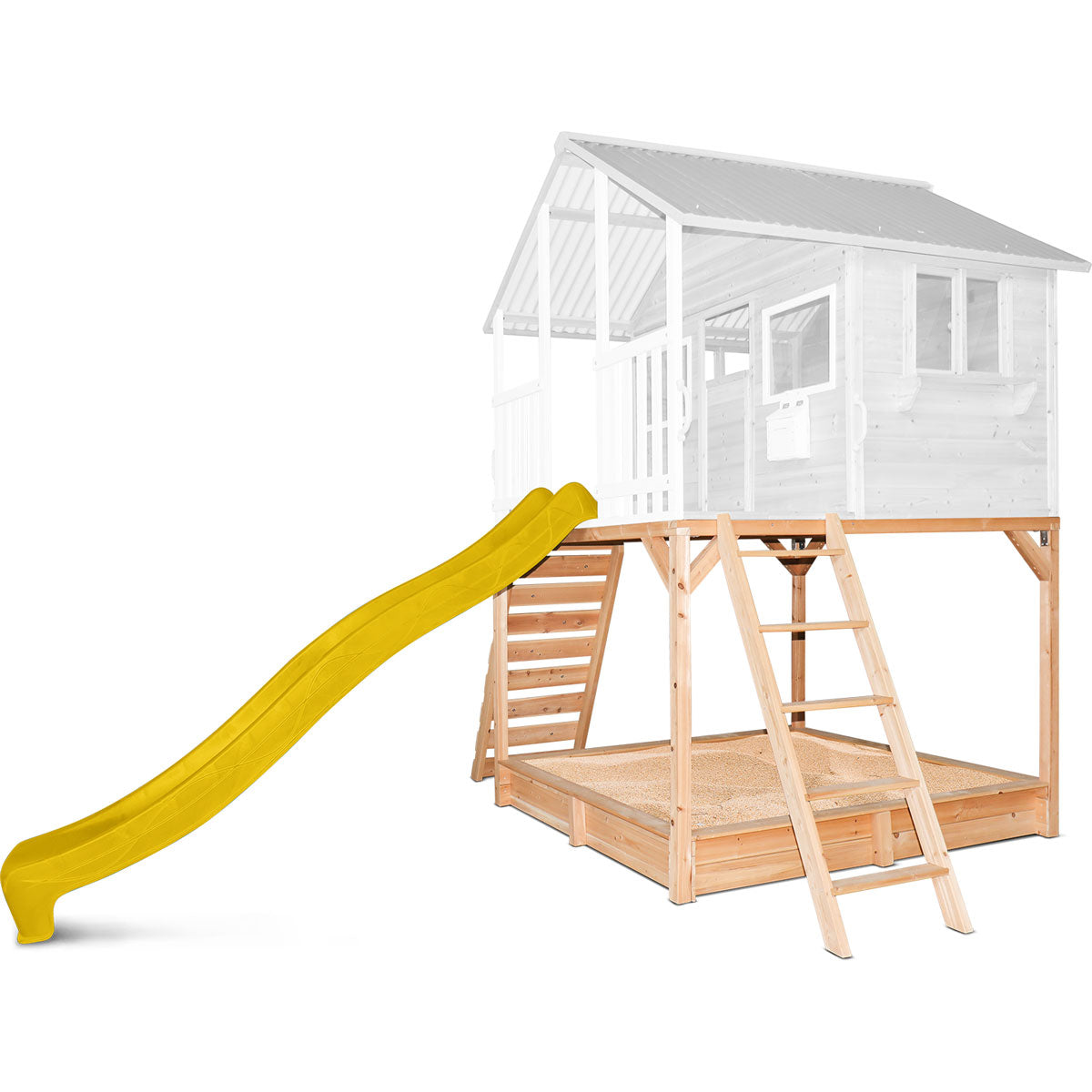 Lifespan Kids Elevation Kit and Yellow Slide to suit Winchester Cubby House Only