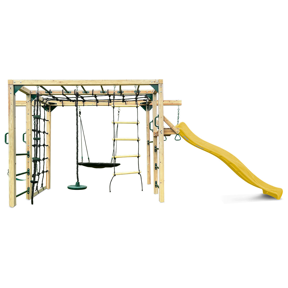 Lifespan Kids Orangutan Climbing Cube Jungle Gym Play Centre + Yellow Slide