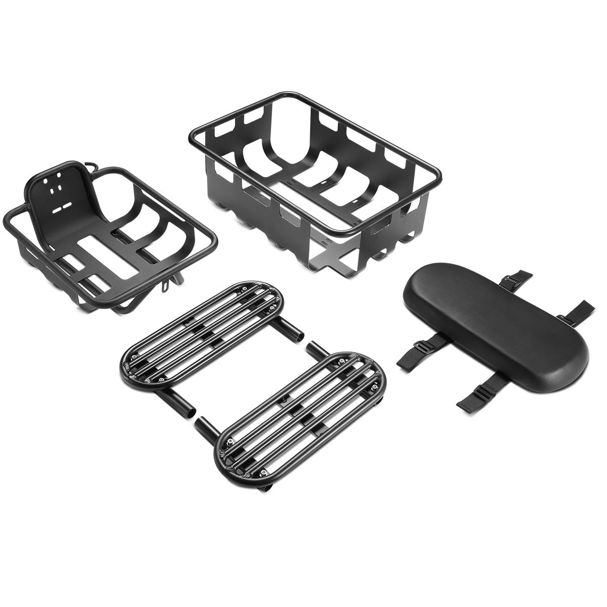 Progear Bikes E-Moover E-Cargo Bike + Accessory Kit - Electric Blue