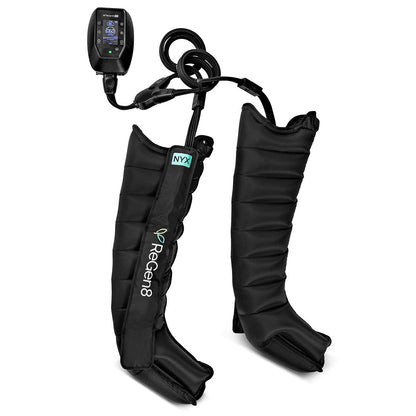 Regen8 Nyx 8-Chamber Compression Recovery Boots (Large, 175-190cm)