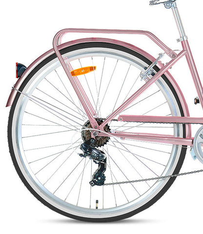 Progear Bikes Pomona Retro/Vintage Ladies Bike 700c*15" in Rose Gold