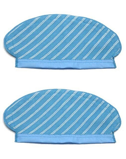 2 X  Reusable Mopping Pads For Ecovacs Deebot Ozmo 700, 750, 920, 950, T5, N5 & N7