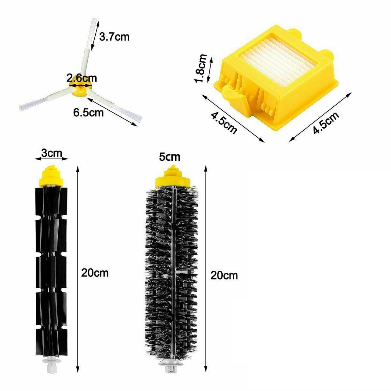 Replenishment kit for iRobot Roomba 700 series robot vacuum cleaners