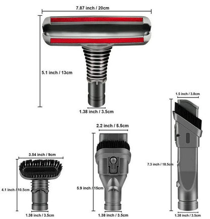 Tool kit for Dyson vacuum cleaners V6, DC29, DC37, DC39, DC54 & More