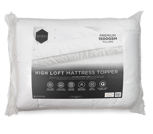 1500GSM Ball fibre MATTRESS TOPPER - KING