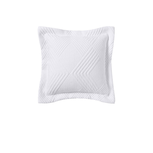 Bianca Cassiano White Square Filled Cushion 43 x 43cm
