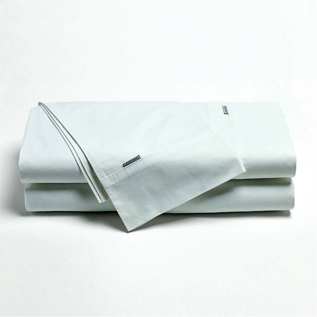 Bianca Heston Cotton Percale Sheet Set White King