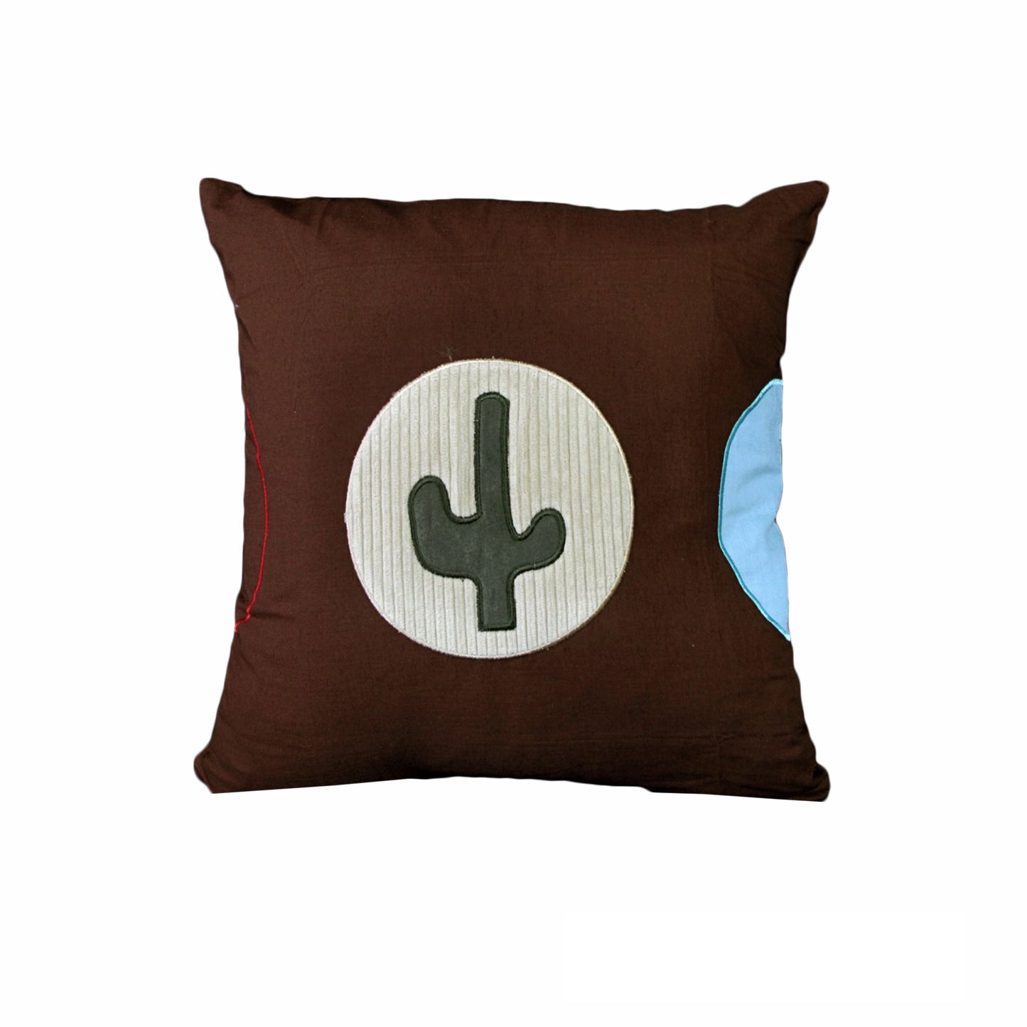 Happy Kids Wildwest 43x43 cm Square Cushion