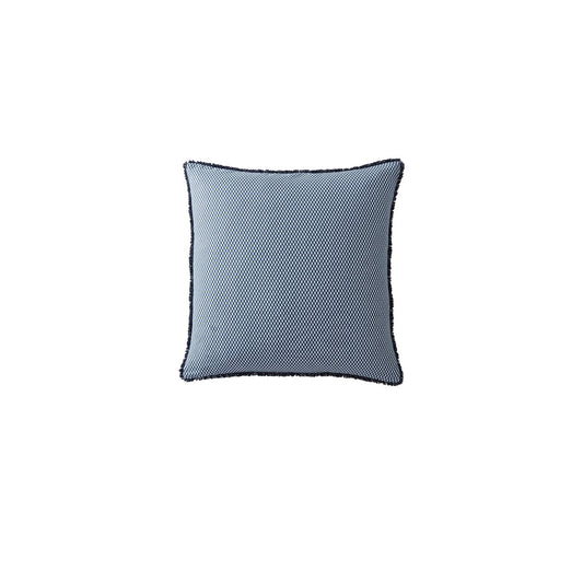 Logan & Mason One Yarmouth Blue Filled Square Cushion 45 x 45cm