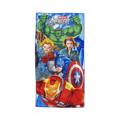 Bloomington Marvel Avengers Kids Cartoon Printed Microfiber Beach Towel 70 x 137 cm