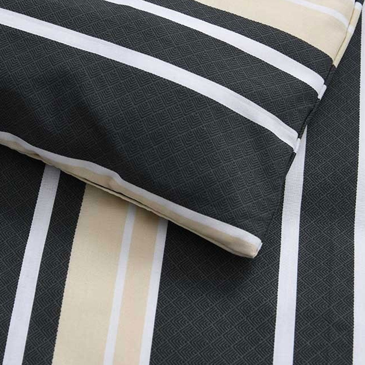 Jason Brighton Charcoal Quilt Cover Set King