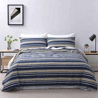 Jason Brighton Midnight Blue Quilt Cover Set Double