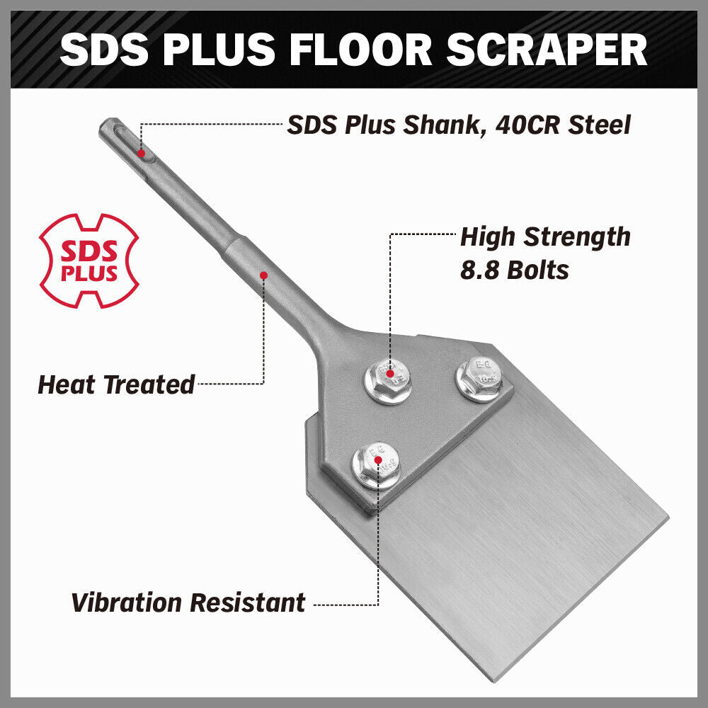 25cm Floor Scraper Tile Glue Removal Chisel Remove Tile Thinset Scaling Chisel