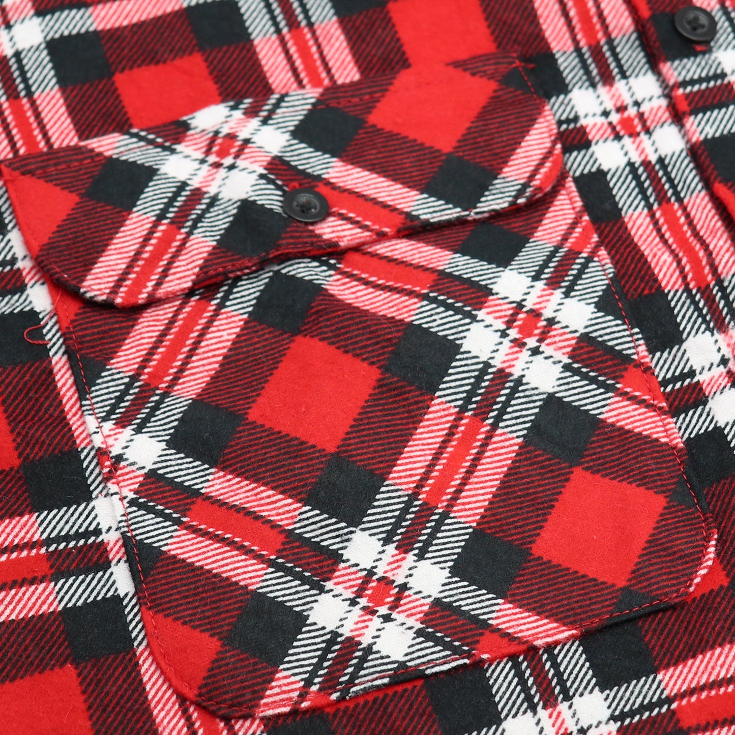 Men's 100% Cotton Flannelette Shirt Long Sleeve Plaid Check Flannel w Pockets, Crimson Knight Plaid, L