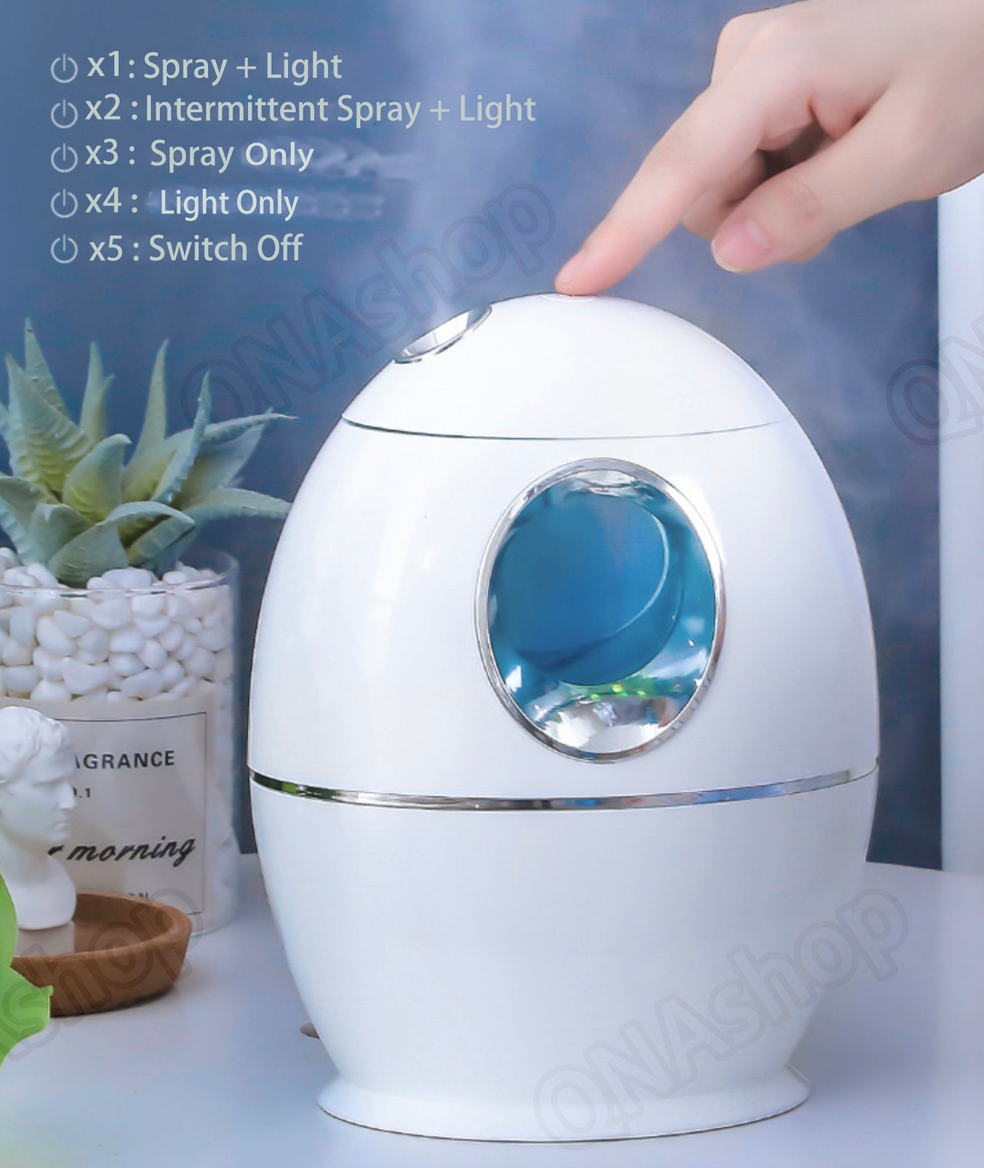 800ml Air Cool Mist Humidifier