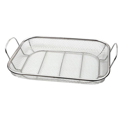 Stainless Steel Square Barbecue Basket Multifunctional Tray Grilling Vegetables