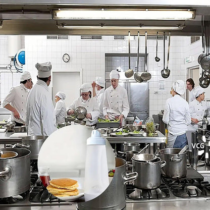 1000ml Hand Crank Batter Dispenser Mixing Jug with Scale for Muffins Pancakes