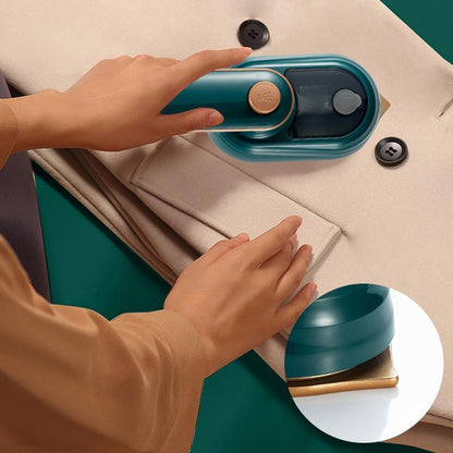 Portable Micro Steam Iron Garment Handheld Mini Clothes Ironing Machine - White