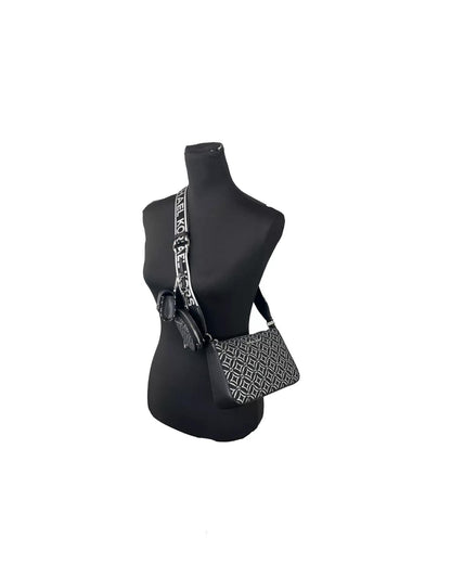 Michael Kors Women's Crossbody Tech Attacht Bag Purse Black - One Size