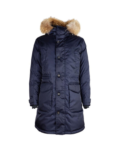Add Men's Blue Nylon 's Down Jacket - 50 IT