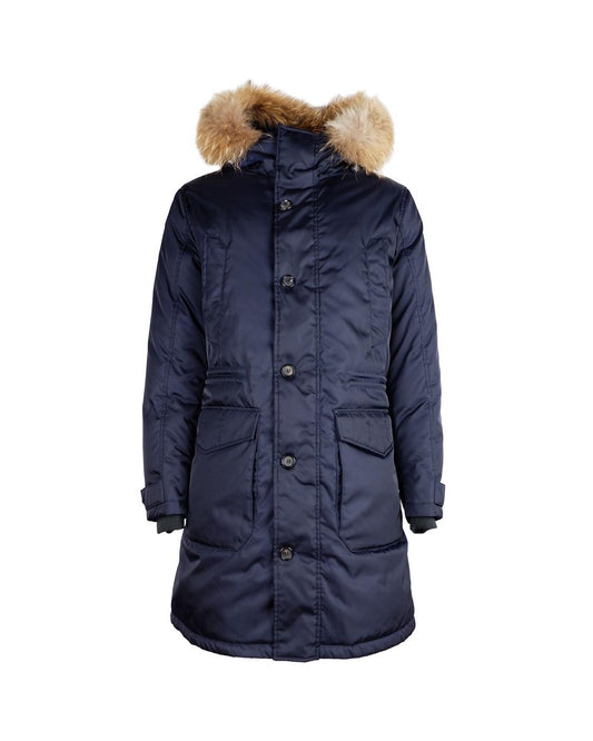 Add Men's Blue Nylon 's Down Jacket - 50 IT