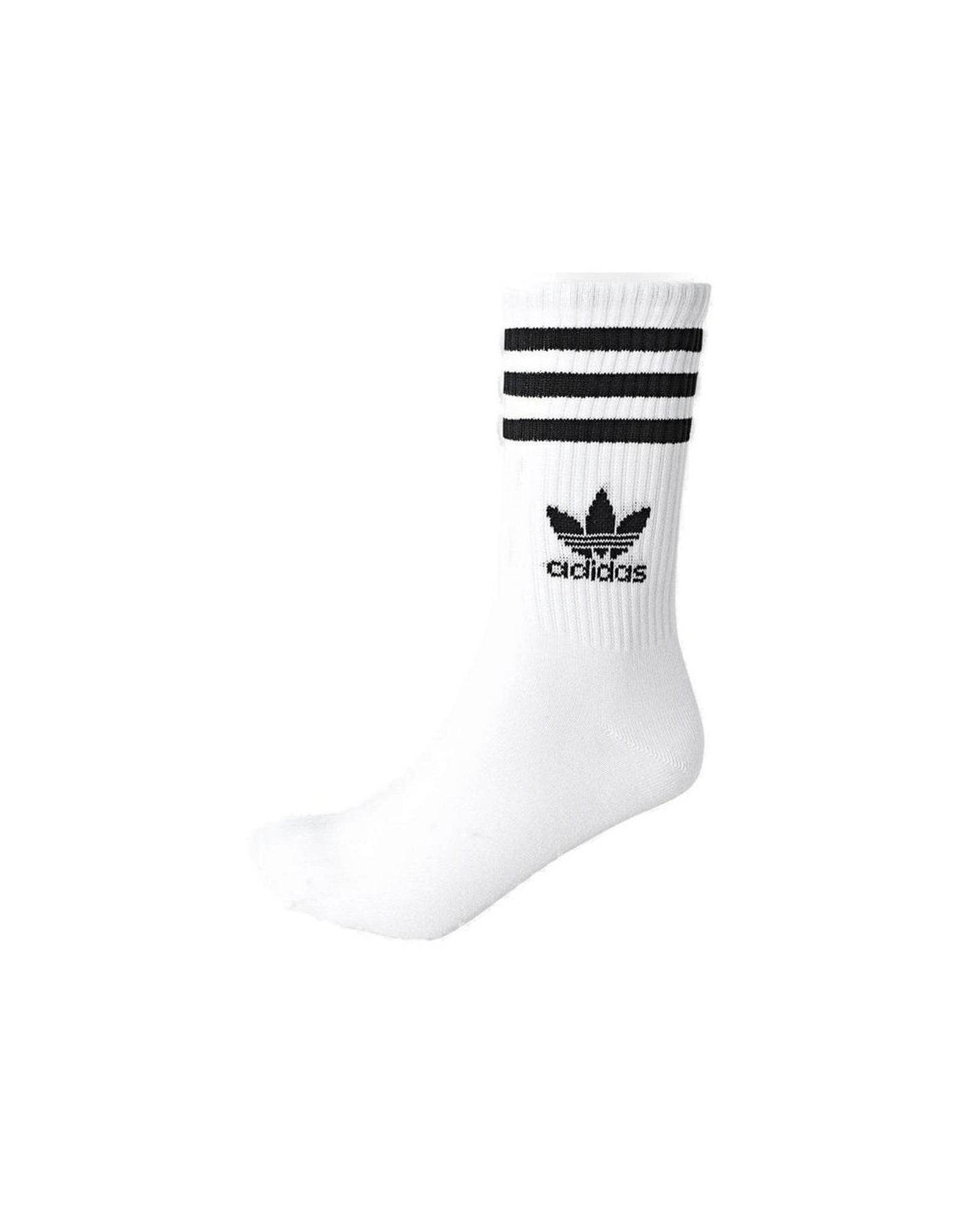 Adidas Men's White Cotton Sock - 42 IT