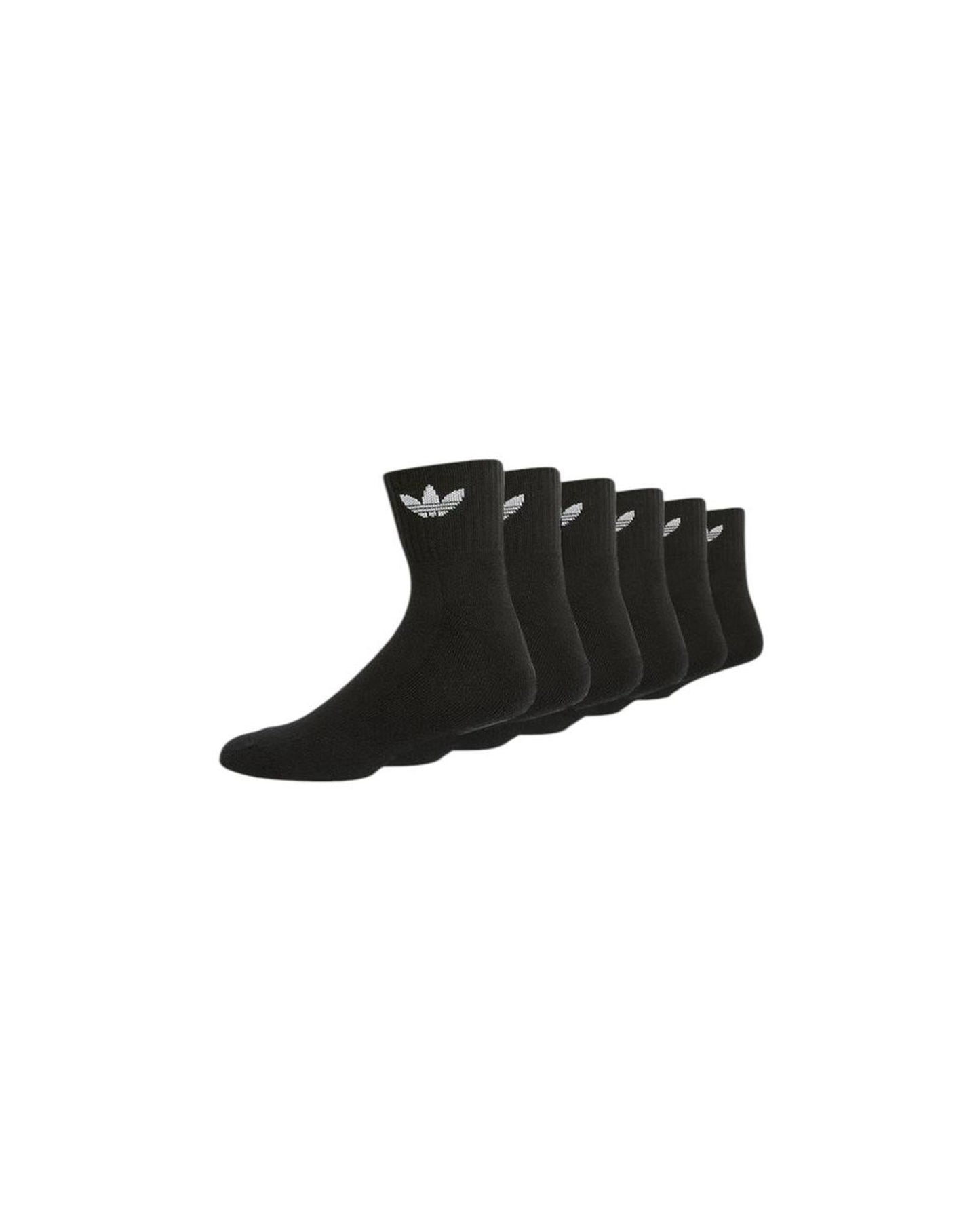 Adidas Men's Black Cotton Sock - 37-39 US