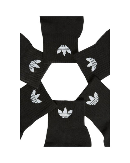 Adidas Men's Black Cotton Sock - 42 IT