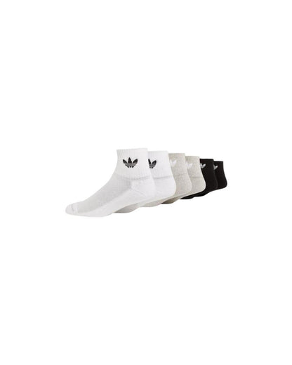 Adidas Men's Black Cotton Sock - 37-39 US