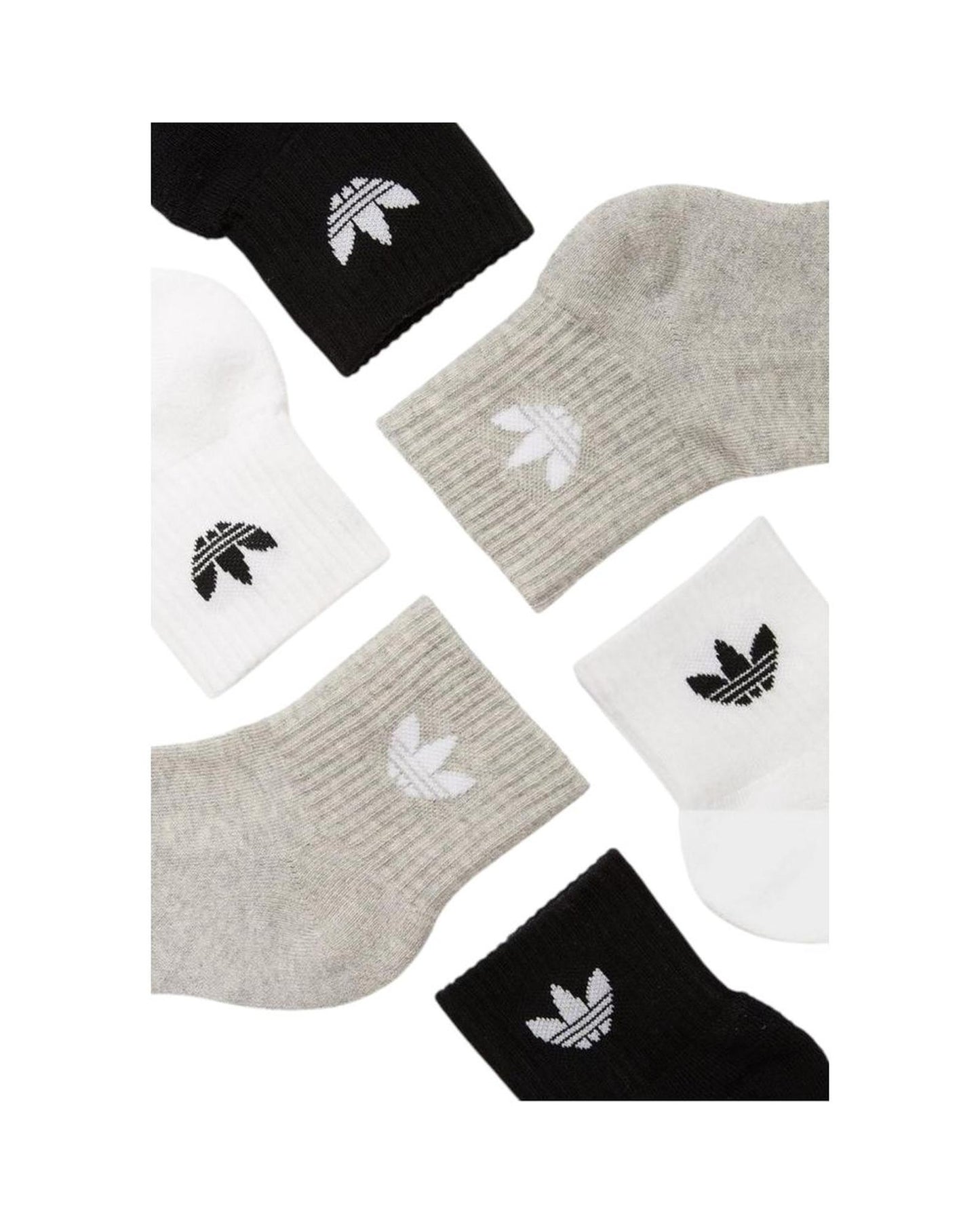 Adidas Men's Black Cotton Sock - 42 IT