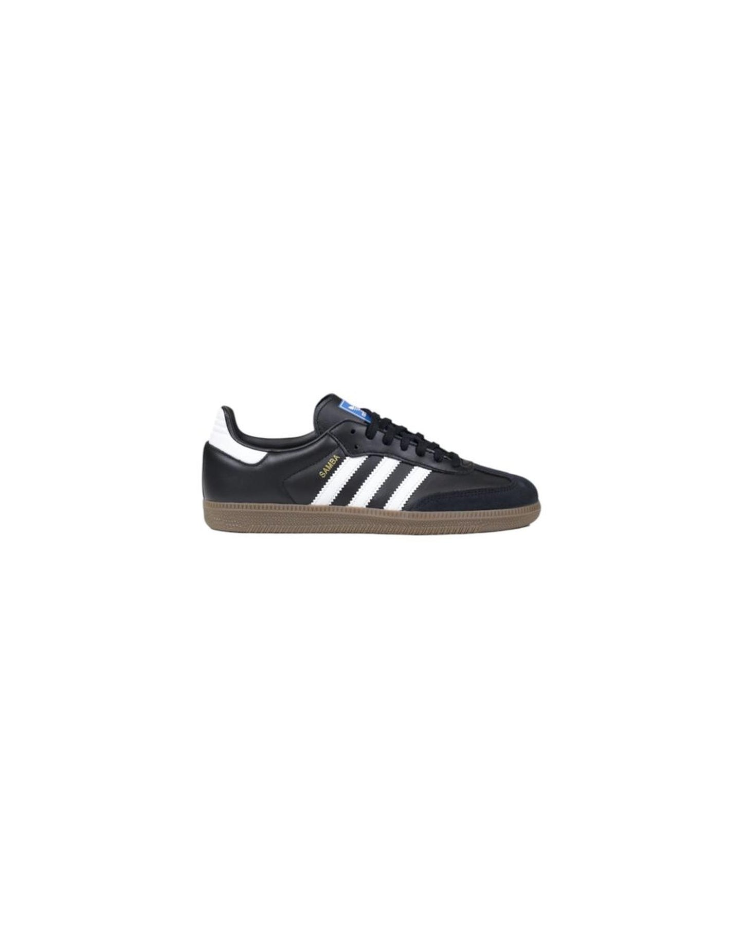Adidas Women's Black Leather Sneaker - 37 1/3