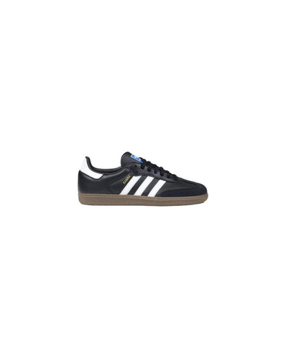 Adidas Women's Black Leather Sneaker - 37 1/3