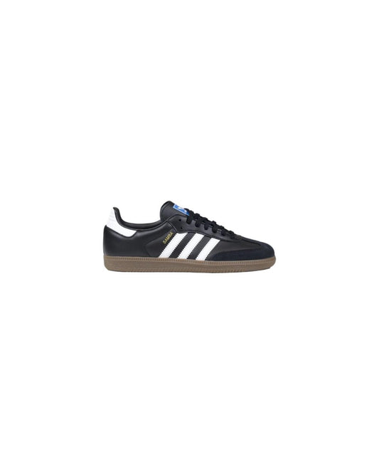 Adidas Women's Black Leather Sneaker - 37 1/3