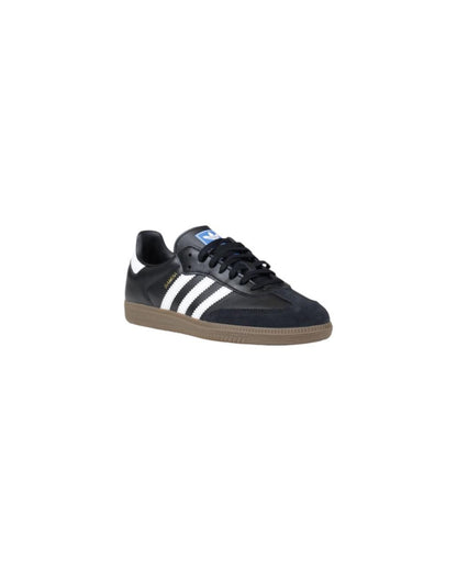 Adidas Women's Black Leather Sneaker - 37 1/3
