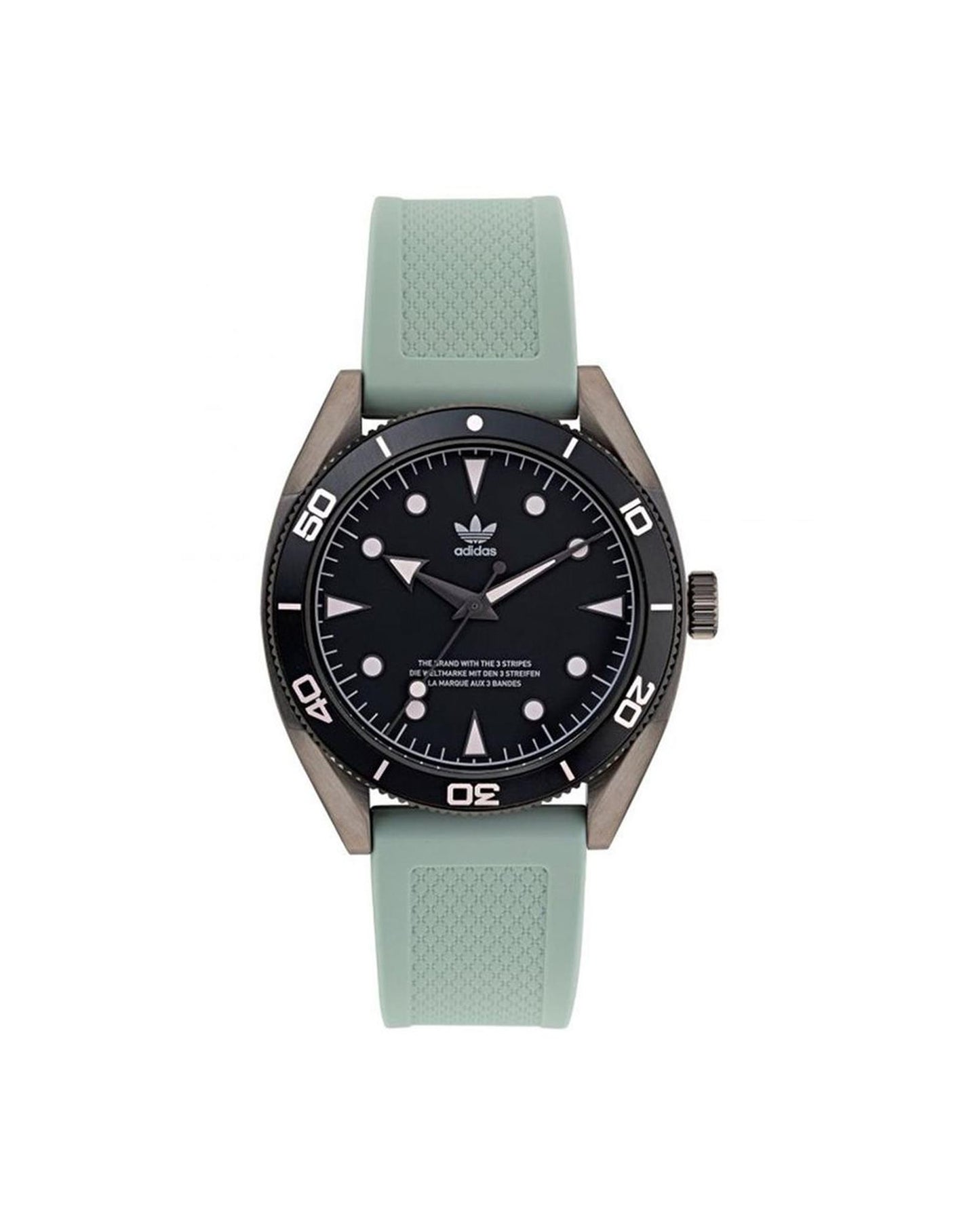 Adidas Men's Green Silicone Watch - One Size