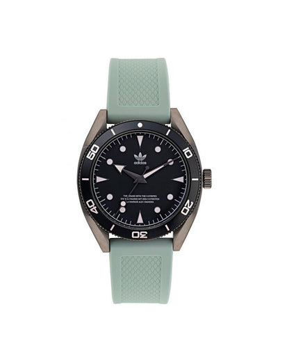 Adidas Men's Green Silicone Watch - One Size