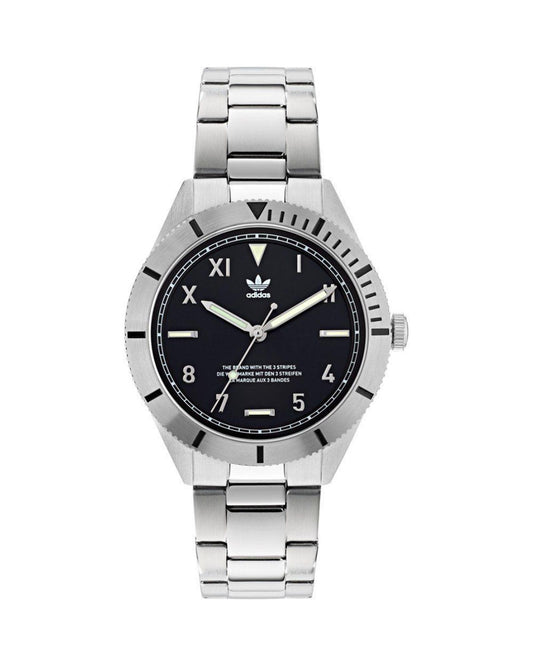 Adidas Unisex's Gray Stainless Steel Watch - One Size