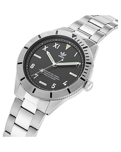 Adidas Unisex's Gray Stainless Steel Watch - One Size