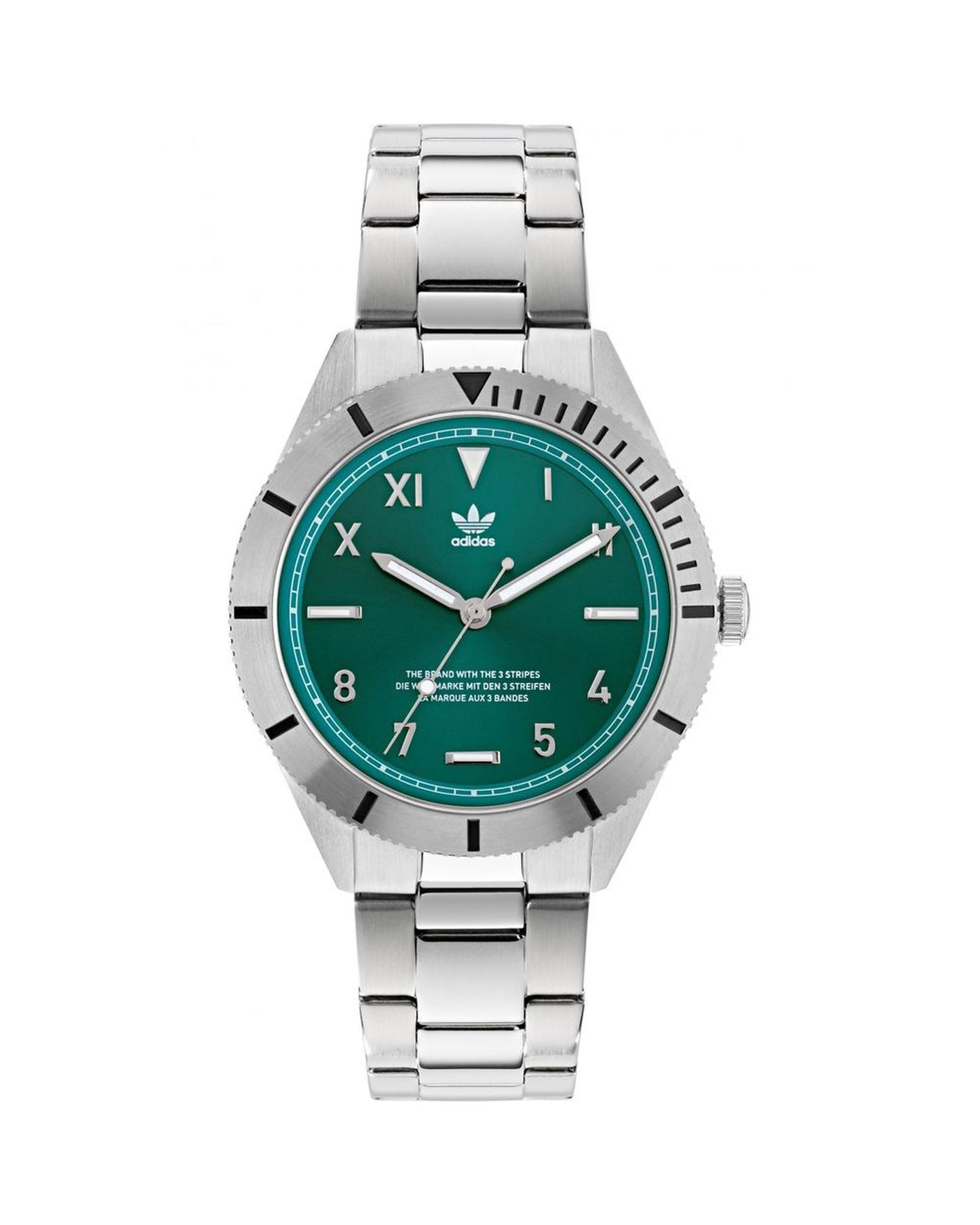 Adidas Men's Gray Stainless Steel Watch - One Size