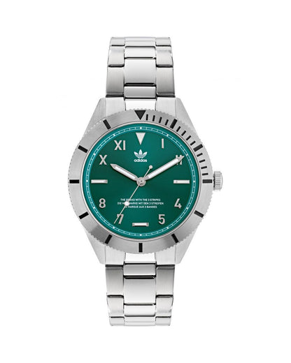 Adidas Men's Gray Stainless Steel Watch - One Size