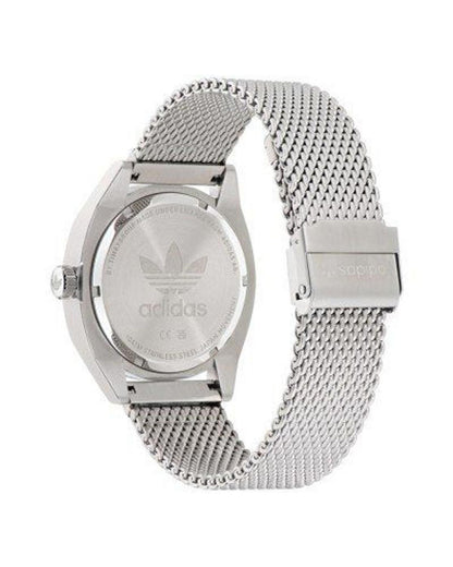 Adidas Unisex's Gray Stainless Steel Watch - One Size